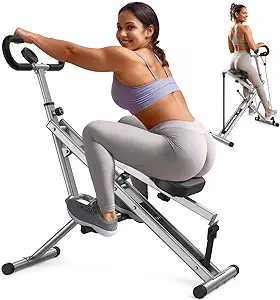 Review Sportsroyals Pink Squat Machine for Home,Rodeo Core Exercise Machine,330lbs Foldable,Adjustable 4 Resistance Bands,Ride & Rowing Machine for Botty Glutes Butt Thighs,Ab Back/Leg Press Hip Thrust